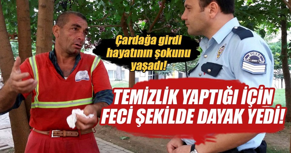 Temizlik yaptığı için dayak yedi