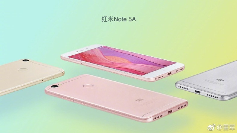 Xiaomi Redmi Note 5A Haftaya Tanıtılacak