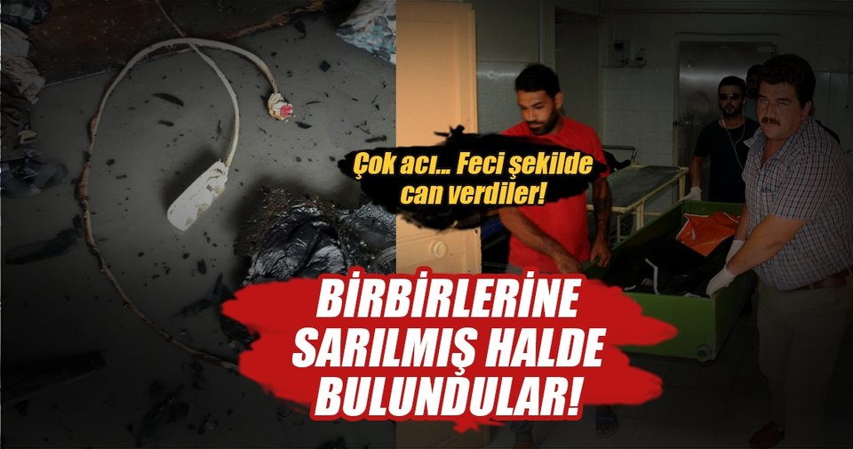 Yangında ölen 2 çocuğun cenazesi teslim edildi