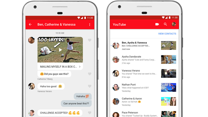 YouTube Uygulamasına Mesajlaşma Özelliği Geliyor!