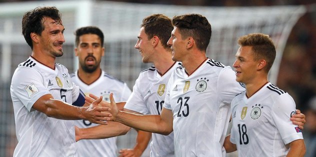 Almanya’dan yarım düzine gol