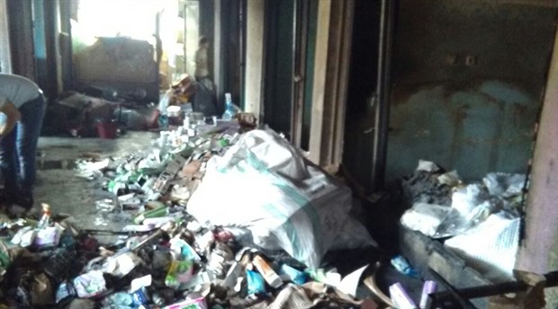 Antep’te yangın: 6 iş yeri kullanılamaz hale geldi