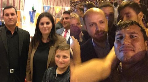 Cenaze saldırganının Bilal Erdoğan ve Bakan Sarıeroğlu ile de