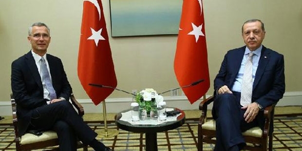 Cumhurbaşkanı Erdoğan, NATO Genel Sekreteri Stoltenberg ile görüştü