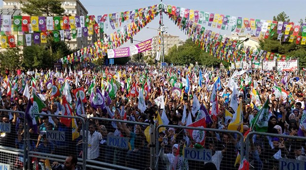 Diyarbakır’da ‘Adalet, Vicdan ve Demokrasi’ mitingi