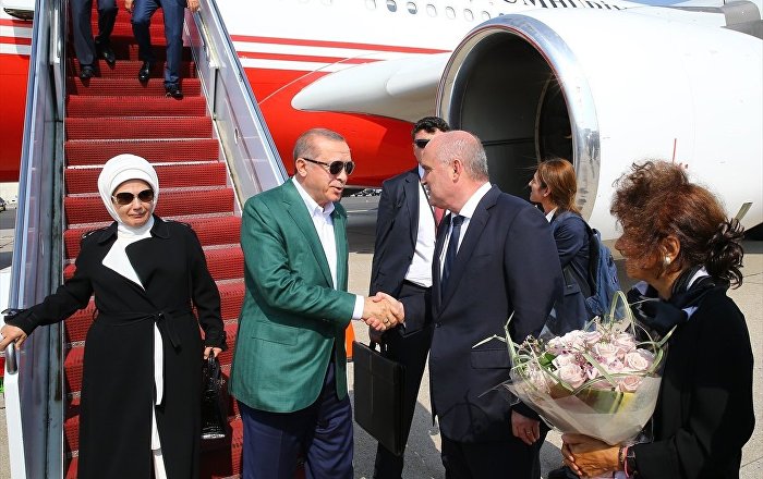 Erdoğan ABD’ye ulaştı: Korumaları eşlik etmiyor