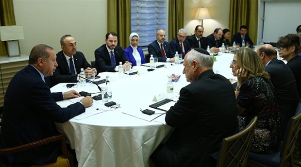 Erdoğan, Yahudi kuruluş temsilcileriyle görüştü