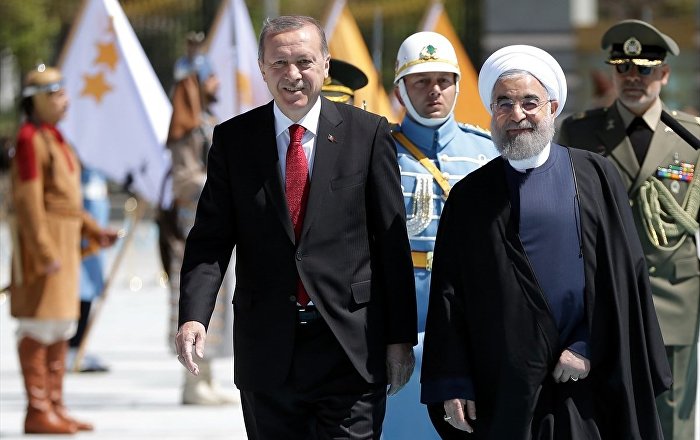 Erdoğan’la Ruhani IKBY’nin referandum kararını görüştü