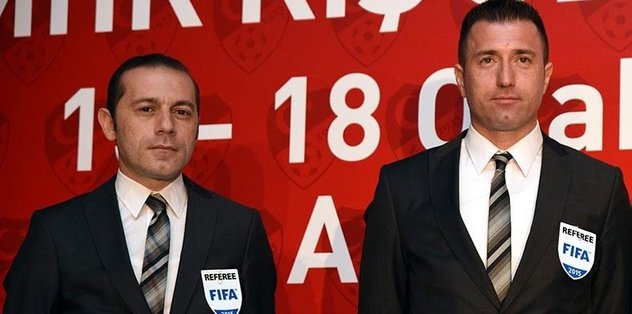 FIFA’DAN TÜRK HAKEMLERE GÖREV