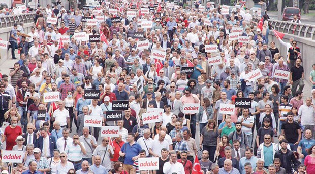 ‘Hak, hukuk ve adalet için mücadele edeceğiz’