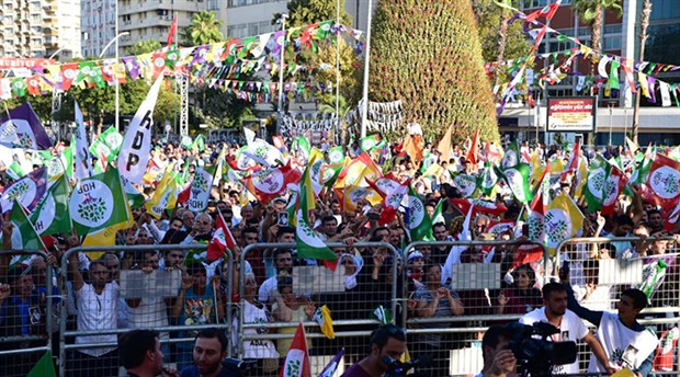 HDP’den Adana’da miting: İktidar Ortadoğu’da savaş