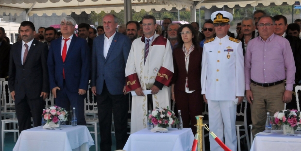 İnce’den rektöre: Canınızı sıkmayın, ben de genel başkan olamadım