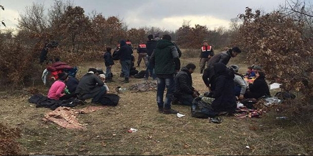 Kırklareli'nde 47 mülteci alıkonuldu