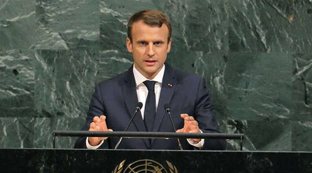 Macron, BM Genel Kurulu’nda konuştu