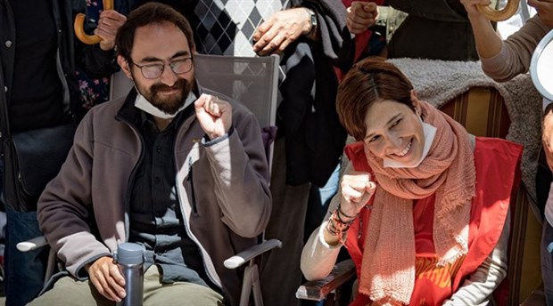 Nuriye ve Semih yargılarken…