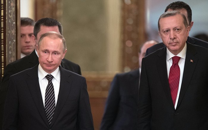 Putin, Erdoğan ile görüştü