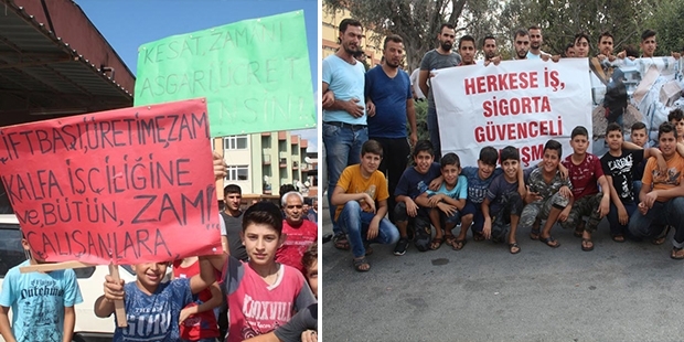 Sayada çalışan çocuk işçi: Haftalığım 200 lira olursa mutlu olurum