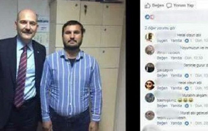 Tuğluk’un annesinin cenazesine saldıran kişinin, Bilal Erdoğan ve Bakan Sarıeroğlu ile de fotoğrafı ortaya çıktı