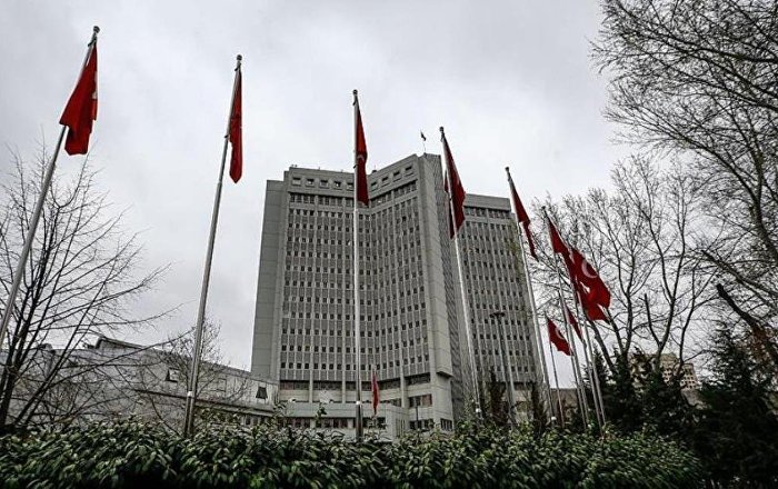 Türk Dışişleri Bakanlığı: Esef ve ibretle izliyoruz