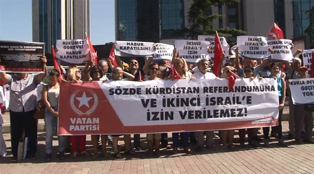 Vatan Partisi’nden ‘Referandum’ protestosu