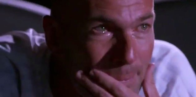 Zidane’ı gözyaşlarına boğan olay