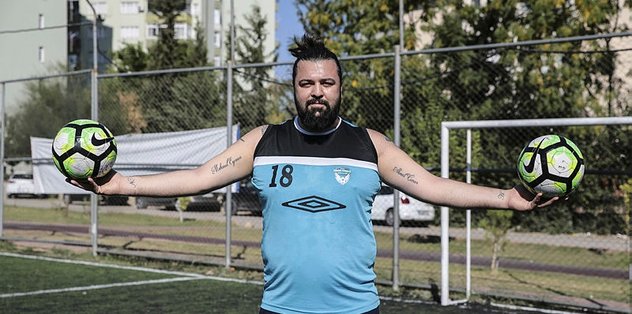 Amatör ligin ‘ağır sıklet’ kalecisi