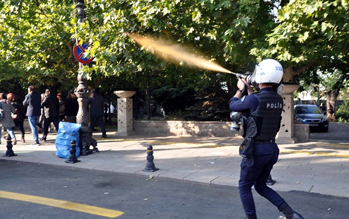 Ankara’da 10 Ekim anmasına polis müdahalesi