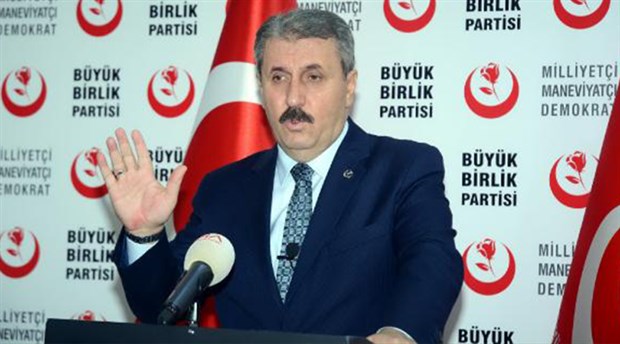 BBP lideri Destici’den ‘erken seçim’ açıklaması
