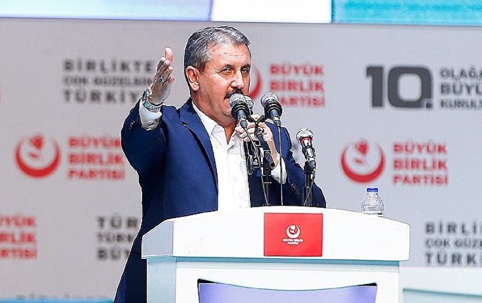 Destici, yeniden BBP Genel Başkanlığı’na seçildi