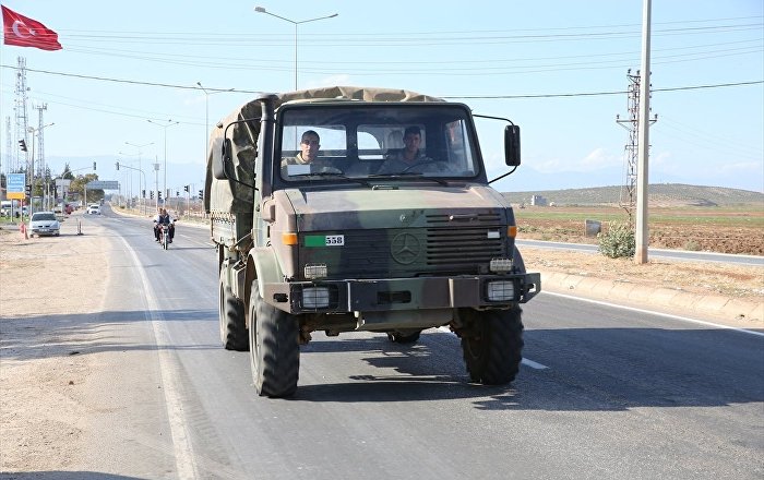 Hatay’da askeri hareketlilik