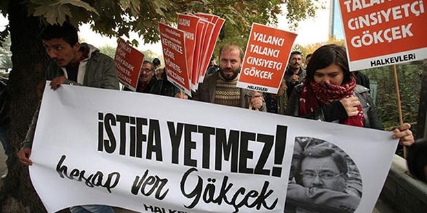 "İstifa yetmez, hesap ver Gökçek" diyen gruba polis müdahalesi