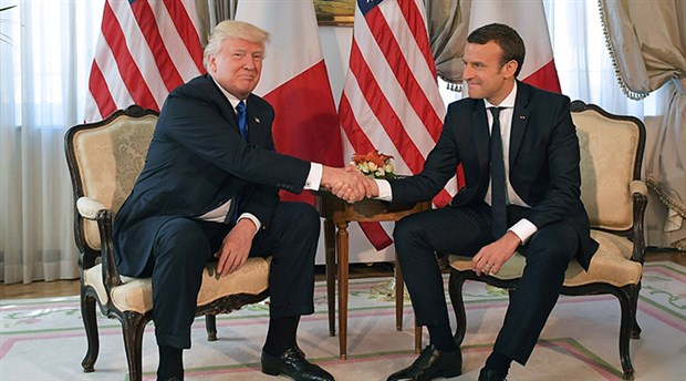 Macron: Trump, AB ülkelerini birbirine yakınlaştırdı