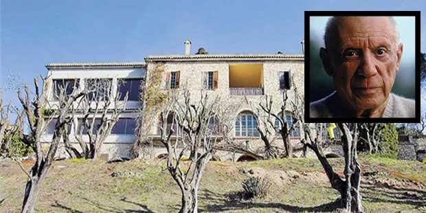 Picasso'nun son 12 yılını geçirdiği ev satıldı