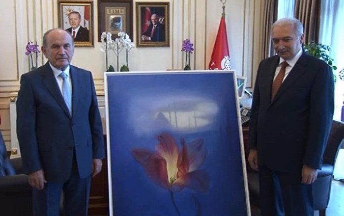 Topbaş’tan halefi Uysal’a ziyaret