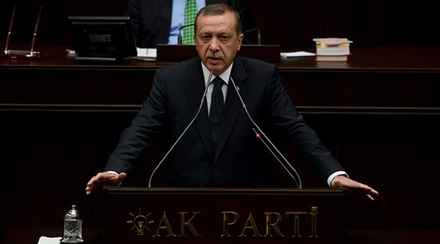 AKP lideri Erdoğan, partisinin grup toplantısında konuşuyor