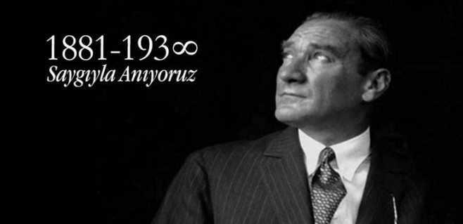 Atamızı saygıyla anıyoruz