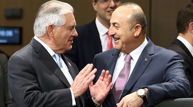 Çavuşoğlu, Tillerson’la görüştü