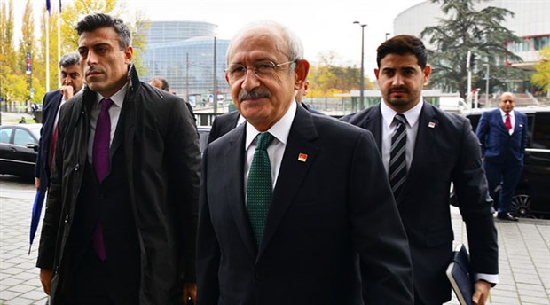 CHP lideri Kemal Kılıçdaroğlu Strasbourg’ta