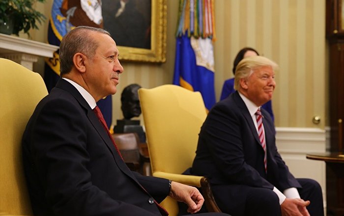 Cumhurbaşkanlığı: Erdoğan-Trump görüşmesinde Soçi zirvesi hakkında bilgi verildi
