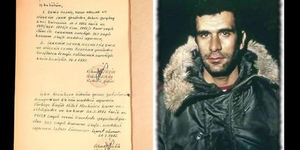 Deniz Gezmiş'in idam hükmü 45 bin 500 liraya satıldı!