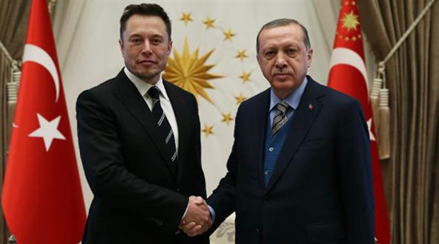 Elon Musk, Cumhurbaşkanı Erdoğan’la görüştü
