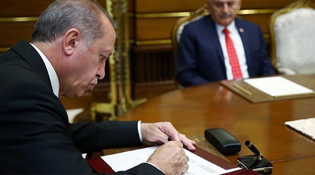 Erdoğan dört üniversiteye rektör atadı