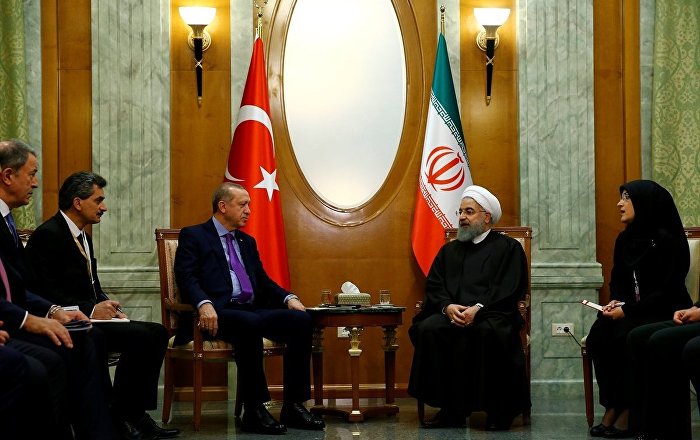 Erdoğan, Ruhani ile Soçi’de bir araya geldi