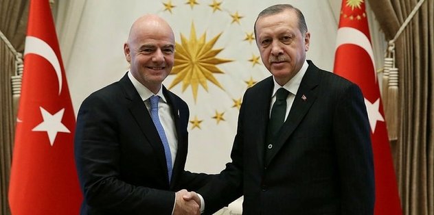 FIFA Başkanı Gianni Infantino, Beştepe’de