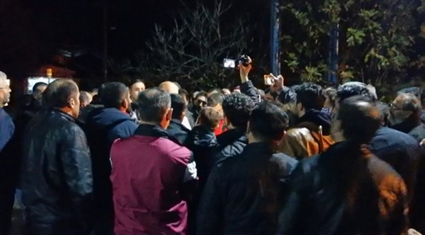 HAZİRAN, kendilerini madene kapatan madencilerle dayanışmada