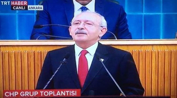 Kılıçdaroğlu belgeleri açıklarken TRT yayını kesti