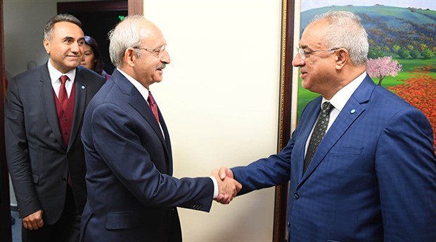 Kılıçdaroğlu, DSP’yi ziyaret etti