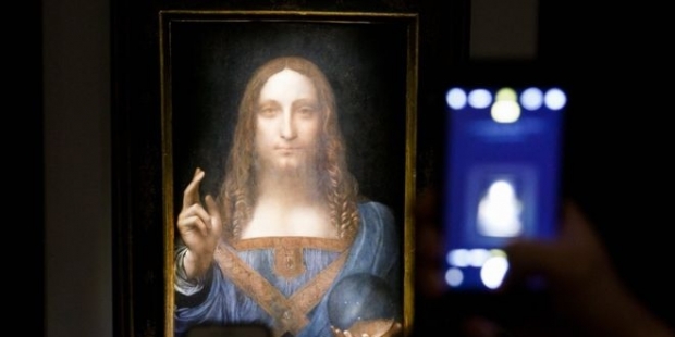 Leonardo da Vinci'nin 'Dünyanın Kurtarıcısı' tablosu rekor fiyata satıldı