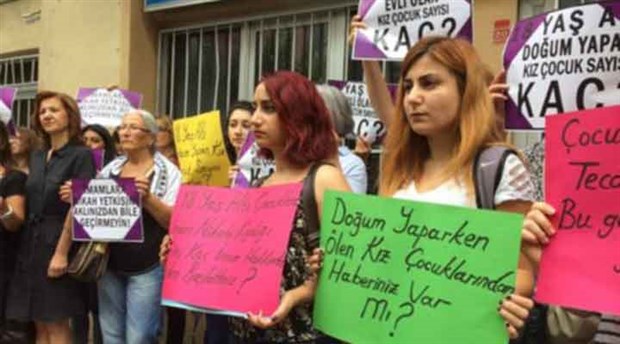 Müftü nikahını protesto eden kadınlara para cezası kesildi