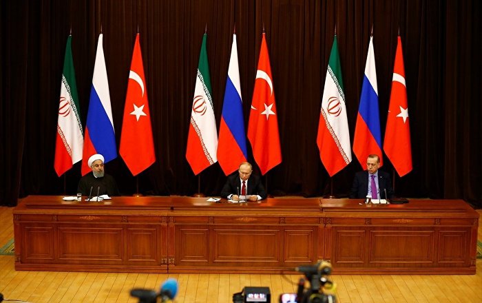 ‘Rusya, Türkiye ve İran, Ortadoğu’da ‘yeni düzen ekseni’ kurdu
